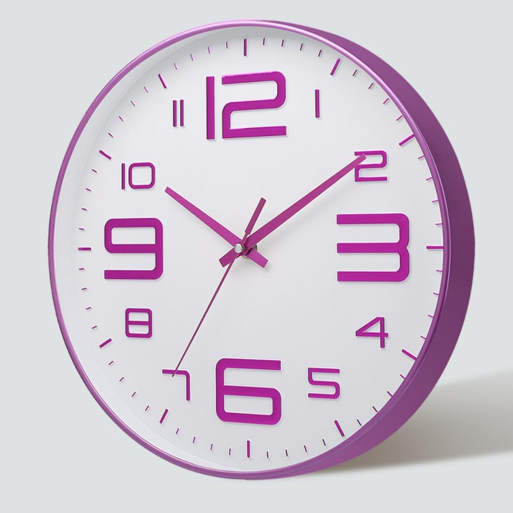 Бесшумные настенные часы в скандинавском стиле, уникальные настенные часы, персонализированные цифровые часы, бытовые