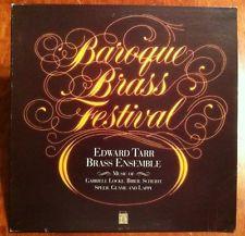 Виниловая пластинка EDWARD TARR BRASS ENSEMBLE - Baroque Brass Festival H71385 Nonesuch 1980 США Классика Б/у