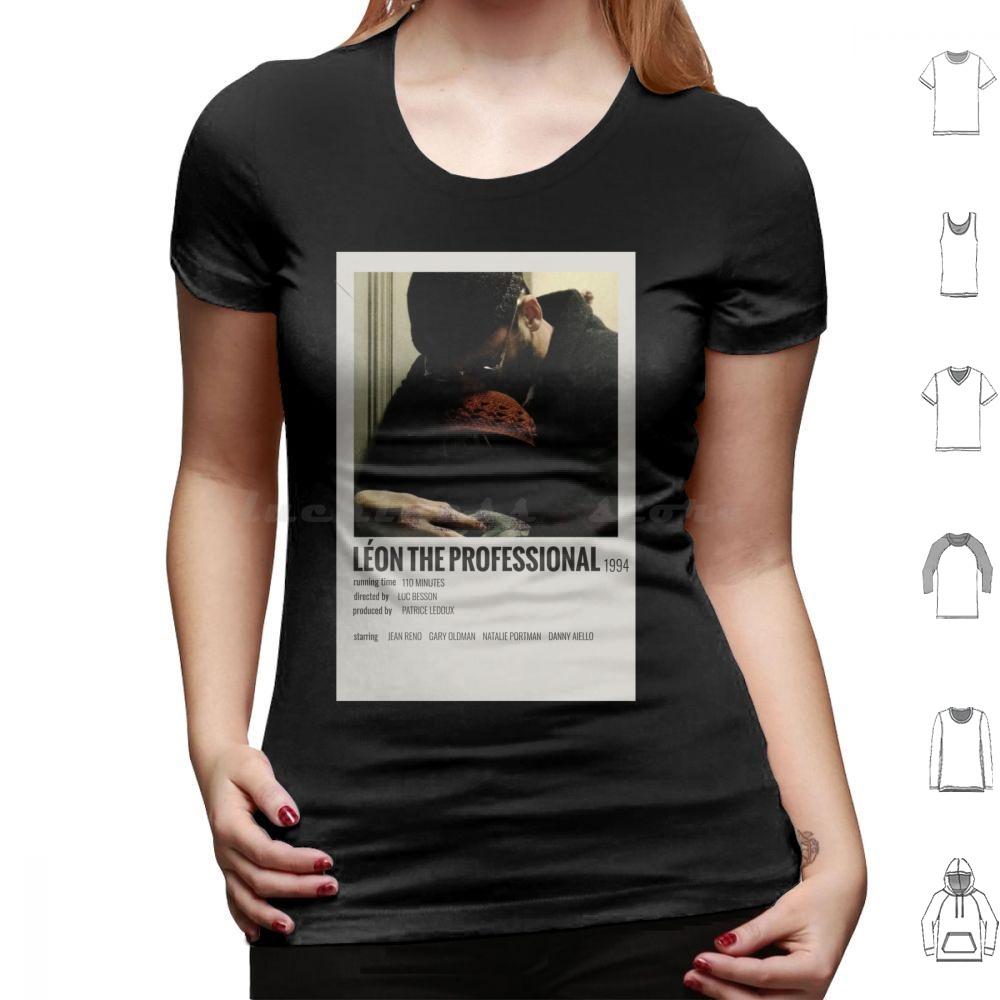 Léon The Professional 1994 T Shirt Big Size 100 Cotton Leon Movie Leon The Professional Natalie Portman Mathilda Film Jean