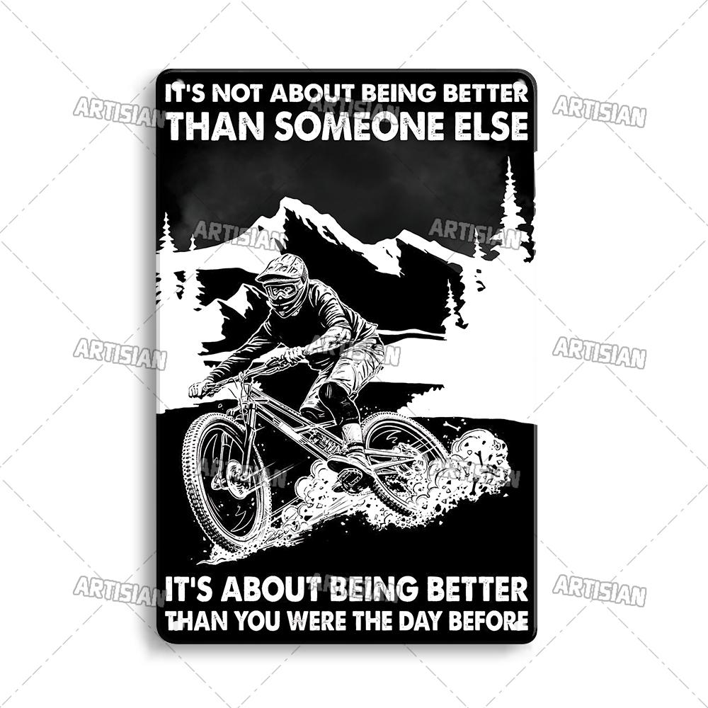 Retro Motorcycle Metal Tin Sign Classic Metal Plaque Man Cave Garage Wall Decorative Rusty Metal Sign Industrial Decor