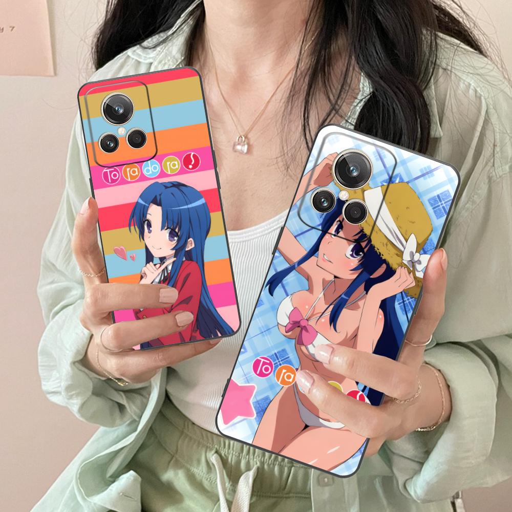 Чехол для мобильного телефона Toradora Kawashima для Realme 15 14 13 12 11 10 9 Pro Plus T i Lite 5G Цветной печатный чехол Красивый чехол