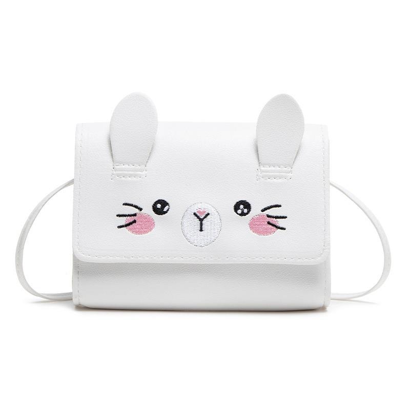 Fashion Cute Oblique Span Bag Mall Bag New Embroidered Cat Change Bag Gift Small Bag