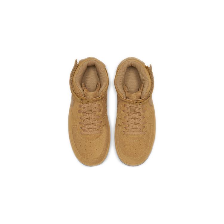 Nike Air Force 1 LV8 3 BP Удобные Нескользящая Амортизация Средняя высота Скейтбордические кроссовки Пшеничный CK1404-700