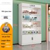 Lockable Glass Display Cabinet for Cosmetics and Gifts - Commercial Salon Use