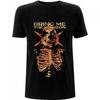 Унисекс Взрослая Футболка Bring Me The Horizon с Черепом Muss