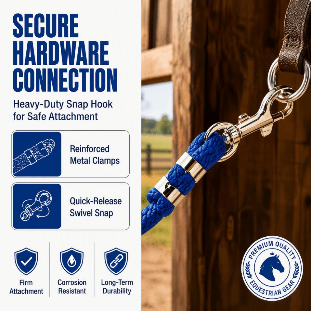 High Tensile Horse Training Rope Heavy Duty Horse Web Lunge Line Horse Lunge Rope Competition