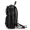 Men's Large Leather Antitheft Travel Backpack Laptop Bags Men Black Bagpack Boy Big Capacity School Male Business Shoulder Bag