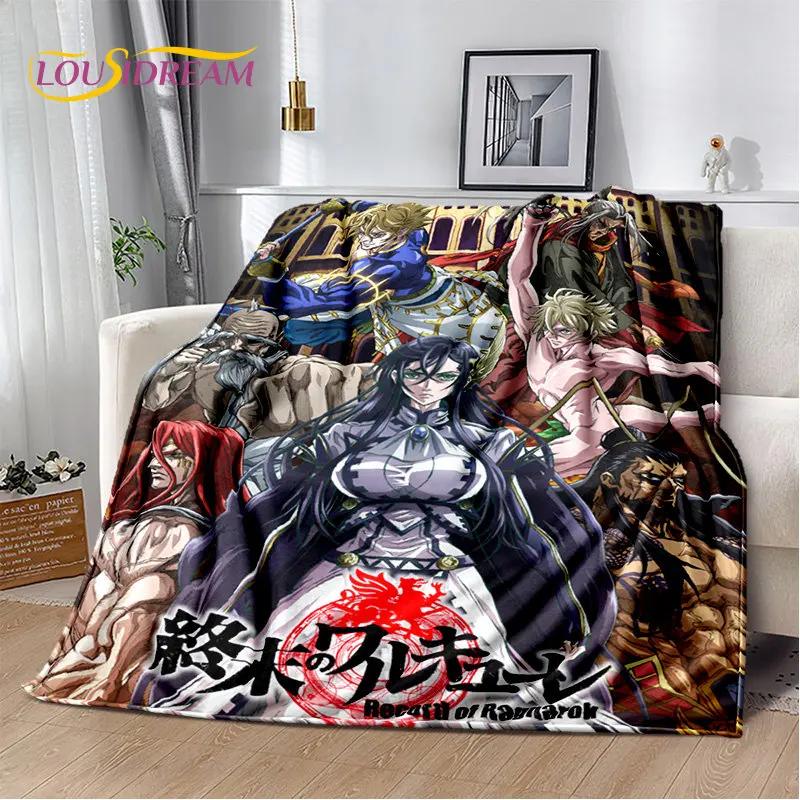 Record of Ragnarok Anime Cartoon Soft Plush Blanket,Flannel Blanket Throw Blanket for Living Room Bedroom Bed Sofa Picnic Cover
