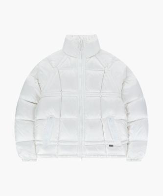 Hdex Matte Block Duck Down Puffer (Off-White)