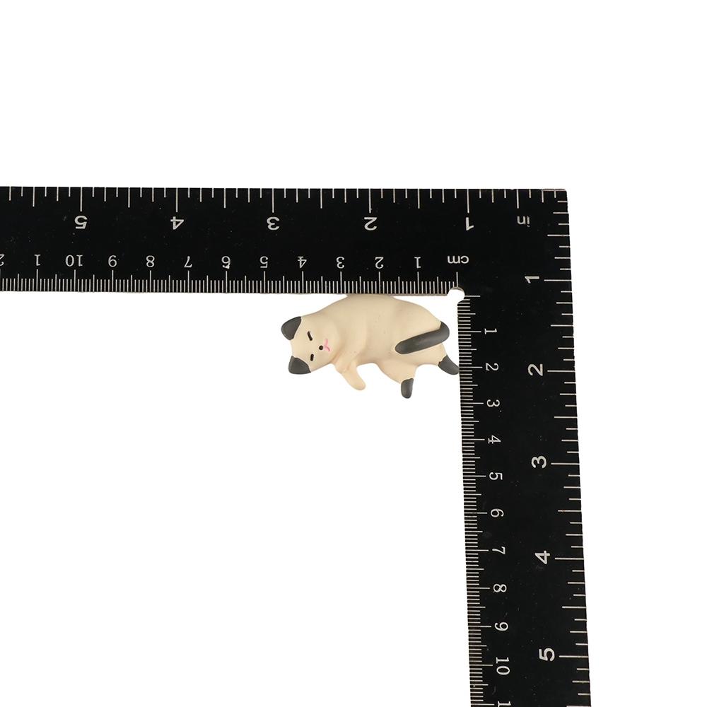 Simulation Cat Resin Accessories Resin Lazy Cat Miniatures Message Photo Wall