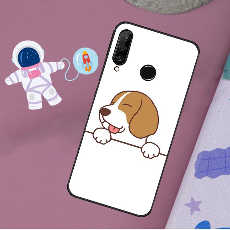 Милый мультяшный Бигль Для Huawei Nova 10 9 SE 11 Pro Y60 Y70 Y90 Y61 Y91 Y72 Y73 12i 11i 8i P20 P30 P40 Lite Чехол