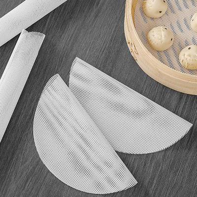 Моющаяся многоразовая вкладыш-корзина для пароварки, антипригарная силиконовая подставка для приготовления на пару для пельменей, выпечки, кухонный аксессуар