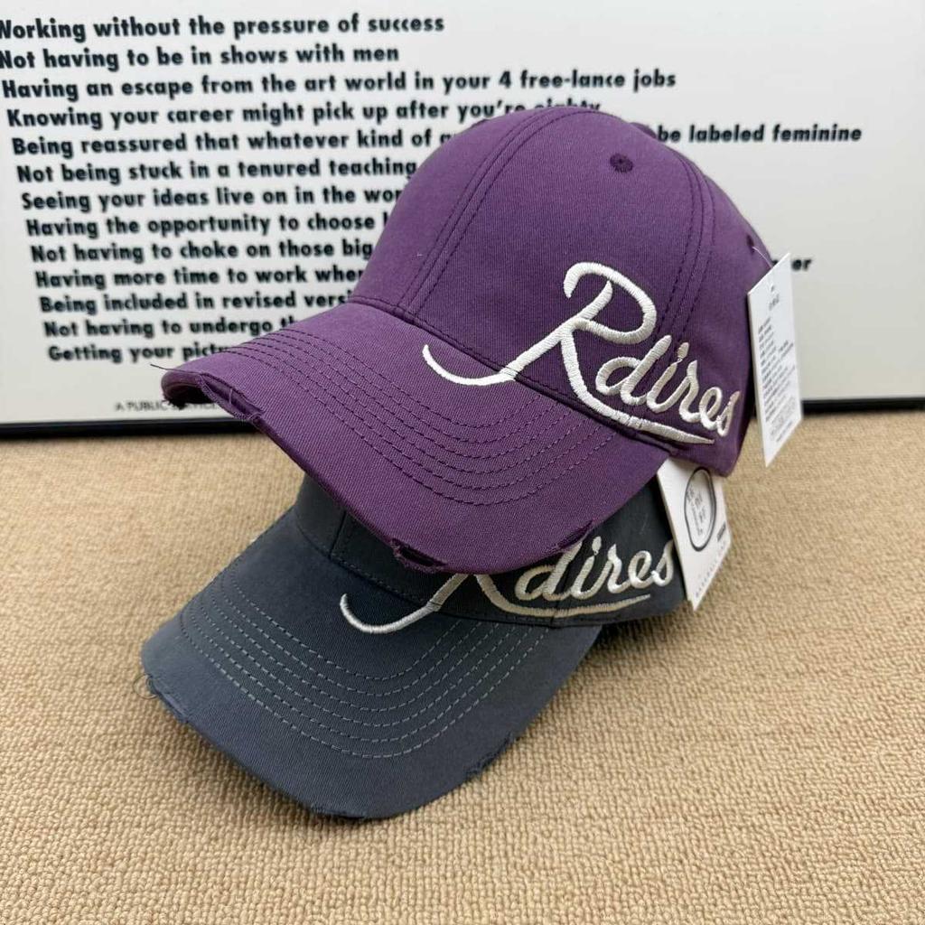 Men's and women's old-fashioned embroidered baseball caps are breathable and comfortable in summer, and the street trend is versatile and retro peaked