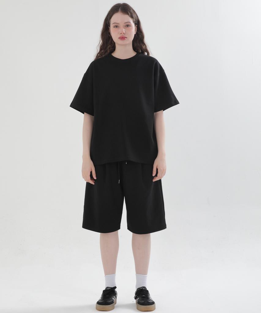 POLYGRAM [Set] Essential Training Short Sleeve + Bermuda Shorts Set