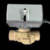 Electric Brass Two-Way Ball Valve with Two-Wire Control, Normally Closed/Open, for Water Pipeline