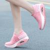 Shoes Women's Spring New Casual Shoes Breathable and Lightweight Casual Shoes Lace-up Air Cushion Sneakers Women's Shoes