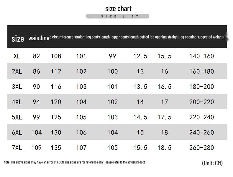 Dibinze Men's Plus Size Elastic Waist Stretch Jogger Pants