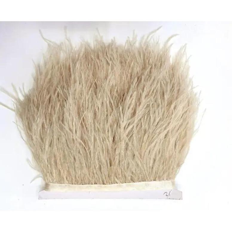 Feather5m Ostrich Hair Fringe Feather Trims Stage Costume Accessories Manufacturers