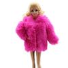 Casual Wear Doll Overcoat Winter Dress Doll Plush Coat Children Gifts Doll Clothes  Girls Toy