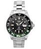 Pro Diver Stainless Steel Black Dial Quartz Diver's 21866 300M Men's Watch