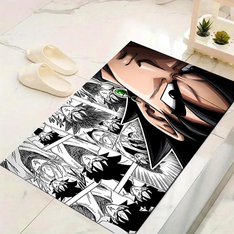 1Pc Dragon Ball Z Battle Rug, Office Carpet Indoor Outdoor Doormat, Non-Slip, Comfortable, Living, Christmas Halloween, Xmas Gift S1584