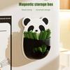 Plastic Panda Refrigerator Magnets Wall Mount Snack Sealing Clip  Food Preservation