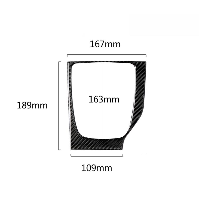 Для Mazda 3 Axela 2017-2018 настоящее углеродное волокно, наклейка для переключения передач, отделка, аксессуары для салона автомобиля, салон автомобиля