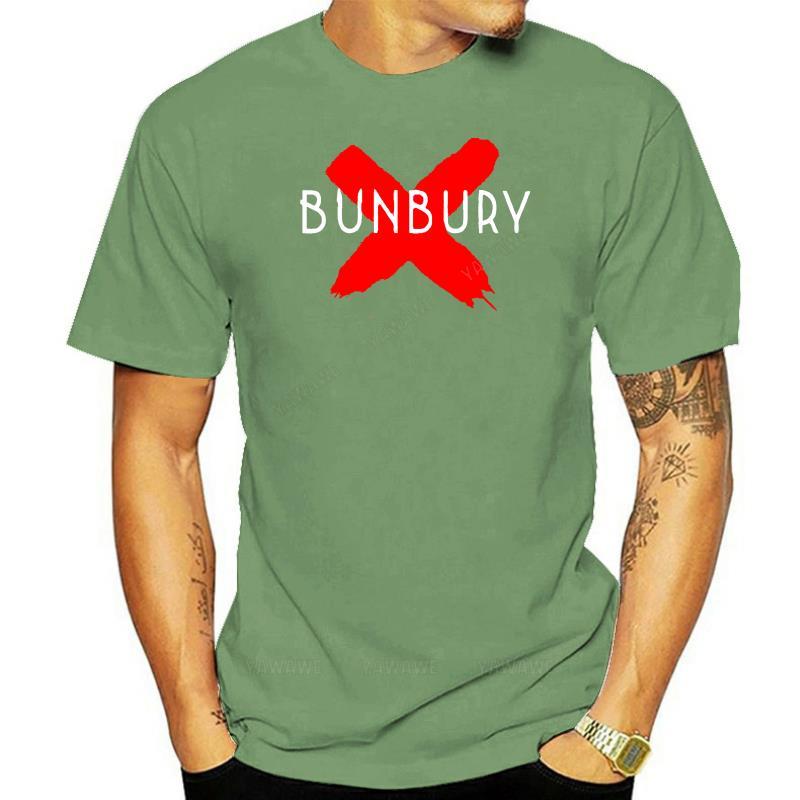 Mens brand fashion tshirts Summer Teeshirts BUNBURY SPANISH ROCK TSHIRT unisex Oneck short sleeve t shirt male casual top