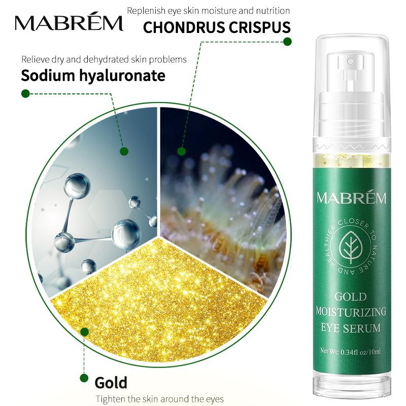 Сыворотка вокруг глаз с 24к золотом и гиалуроновой кислотой