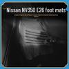 Водонепроницаемые TPE Нескользящие Коврики для Пола для Nissan NV350: Прочная, Без запаха, Экологически чистая защита салона автомобиля.