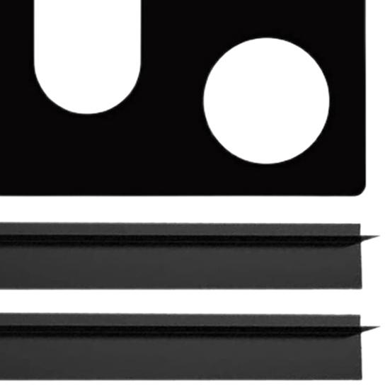 1 комплект верхней крышки для газовой плиты с 5 отверстиями и 3 полосками для зазоров. Жаростойкая, можно мыть в посудомоечной машине. Многоразовая антипригарная силиконовая крышка для газовой плиты. Защитная защита.