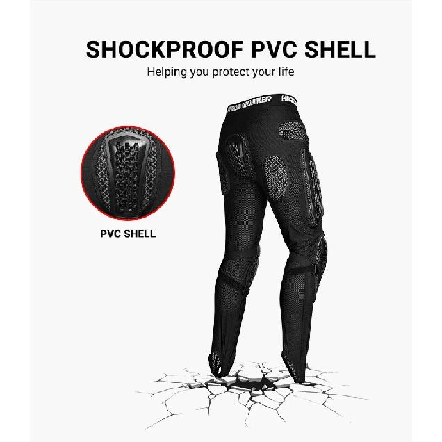 Men's Motorcycle Pants Motocross Racing Moto Armor Pant Outdoor Riding Drop Resistant Motorbike Armor Pants Riding Protection