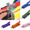 1PC Garment Accessories Long Zip Resin Zipper Double Slider Jacket Open Ended Chunky No. 5