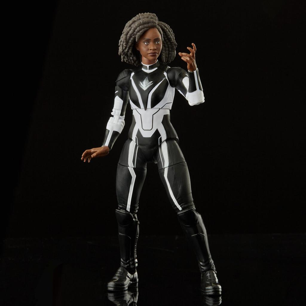 Hasbro Marvel Legends Series Фотон Марвелы Коллекционная фигурка Возраст 4+ и Аутентичный 6-дюймовый (15 см) Рисунок, Вверх, F3681,