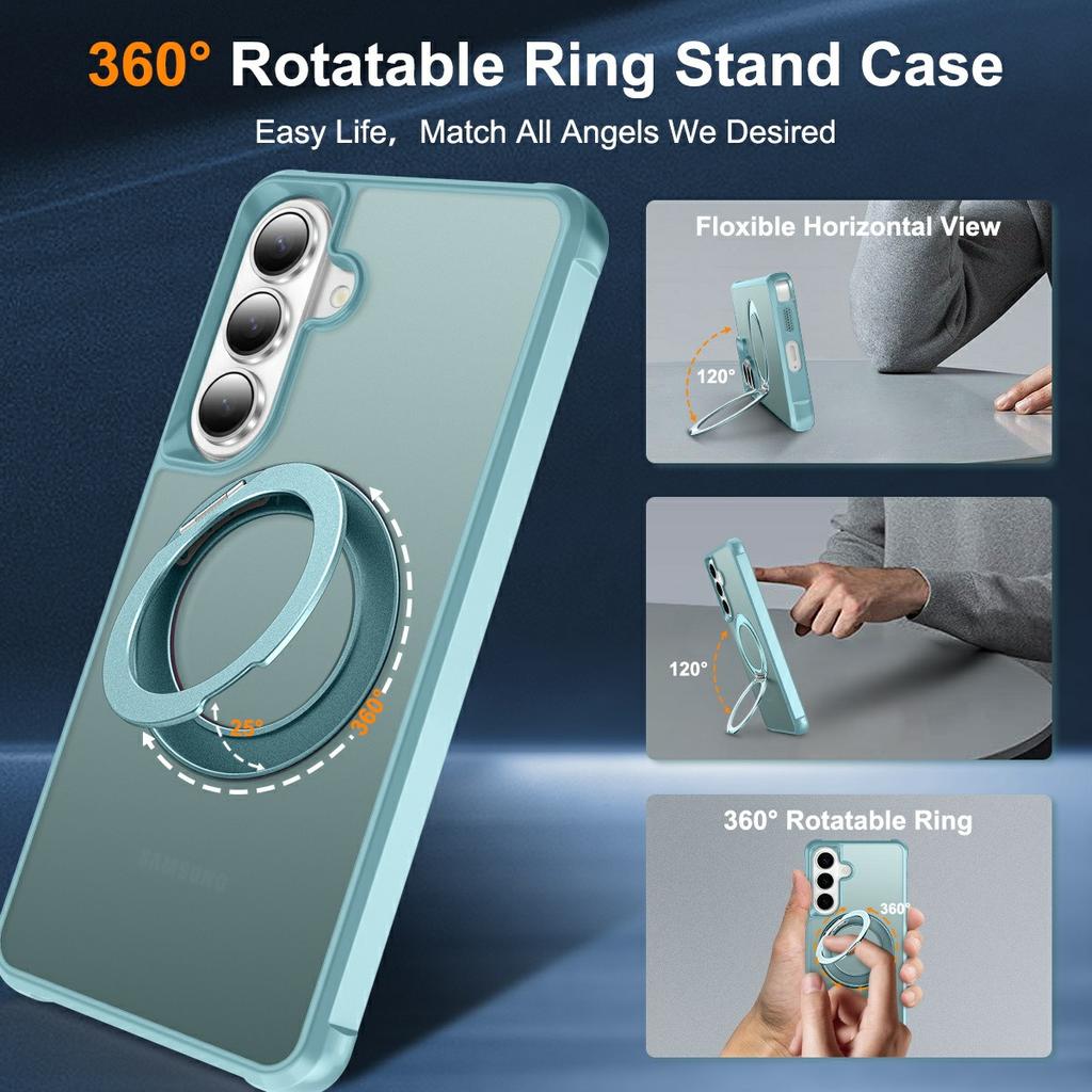 For Samsung Galaxy A55 5G Case Reinforced Corner Design TPU + PC Shockproof Phone Cover