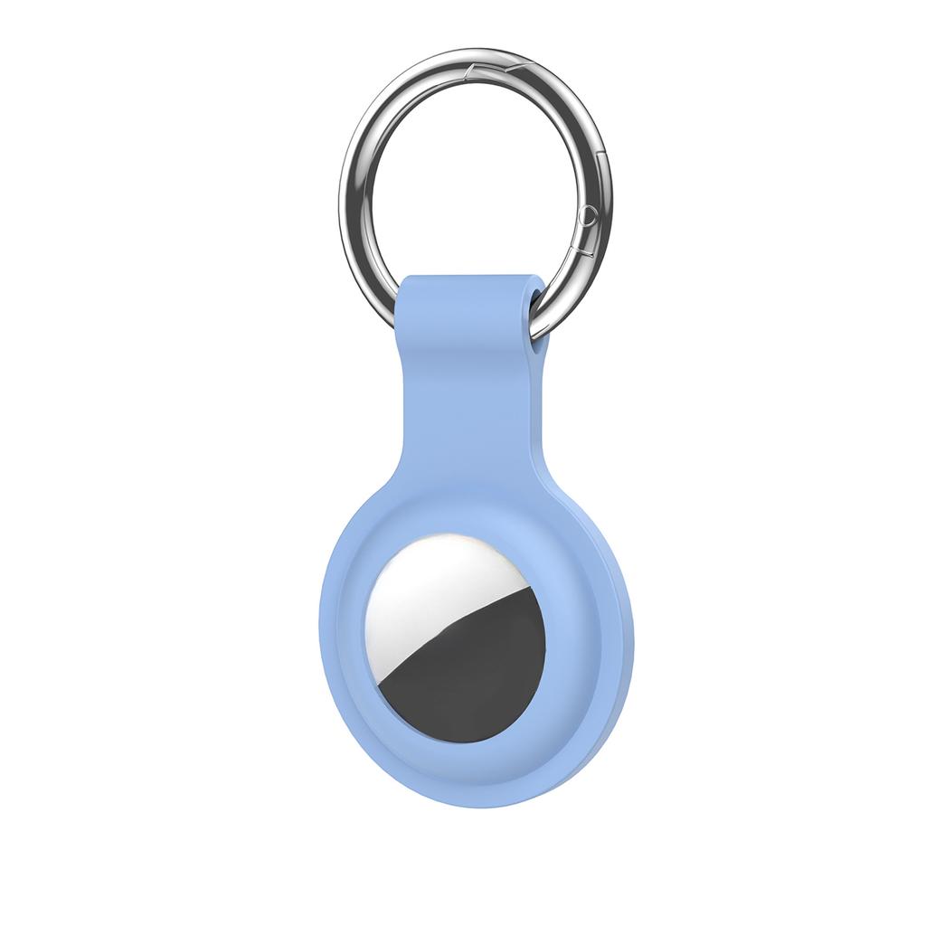 Чехол для Apple Airtags Case Liquid Silicone Protective Shell Tracker Accessories Anti-scratch Sleeve Keychain Air Tag Case