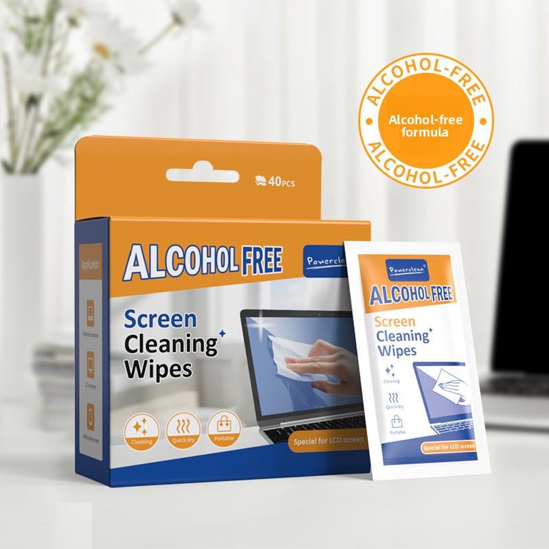 Салфетки для очистки экранов цифровой техники - Не оставляющие разводов подушечки для чистки стекла для ТВ, мониторов, ноутбуков, мебели в гостиной и спальне