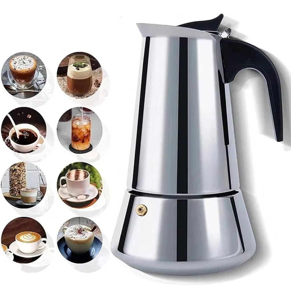 Percolator Coffee Maker Portable Filter Coffee Pot Coffee Brewer Mocha Pot  Cafetiere