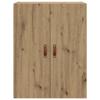 Wall Cabinet Set 2 pcs Artisan Oak Finish 69.5 x 34 x 90 cm Engineered Wood