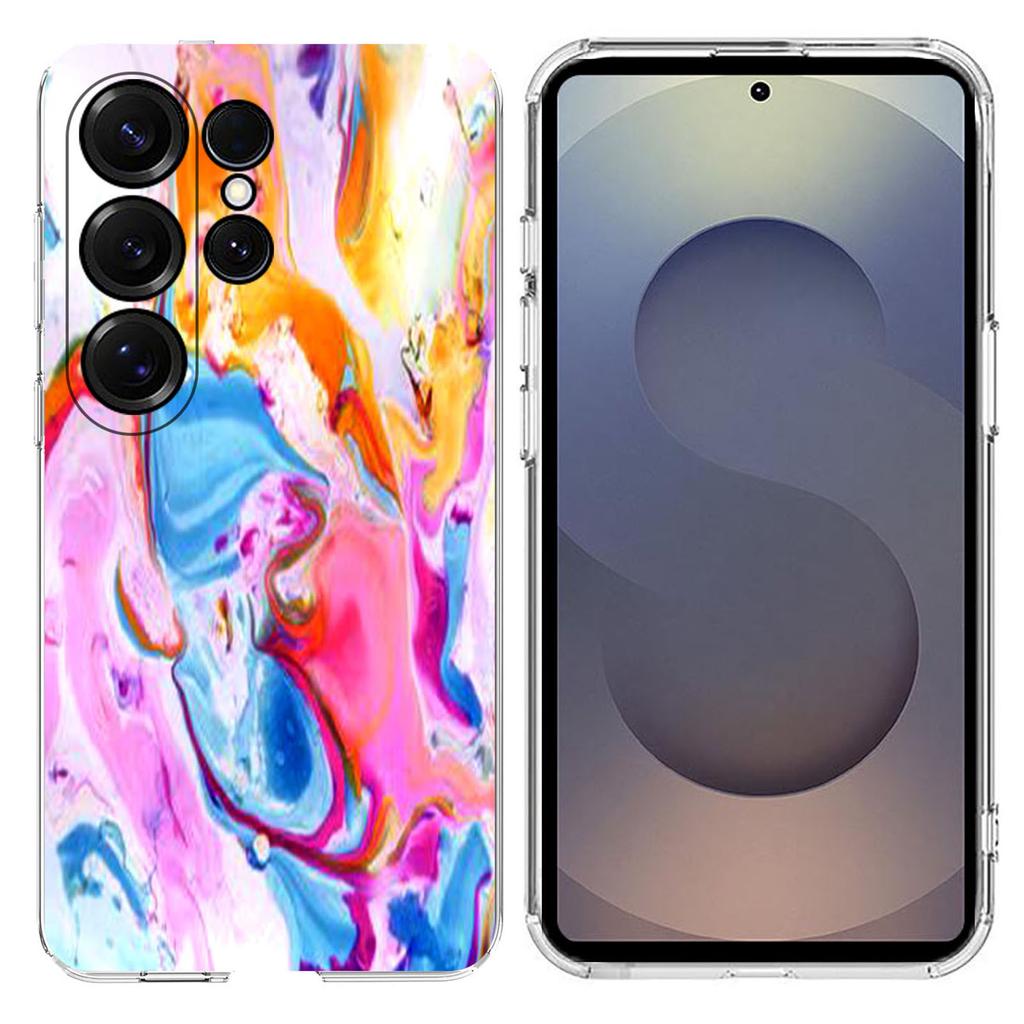 For Samsung Galaxy S24 Ultra Case Marble Pattern Printing Soft TPU Phone Cover