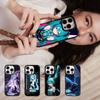 H-Hatsune M-Miku Аниме Чехол для телефона Для Iphone 17 Air 16 15 14 13 12 11 Pro Max PC TPU Черный Жесткий