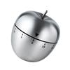 60 Minutes Mechanical Kitchen Timer Stainless Steel Manual Cooking Timer  Cooking Baking