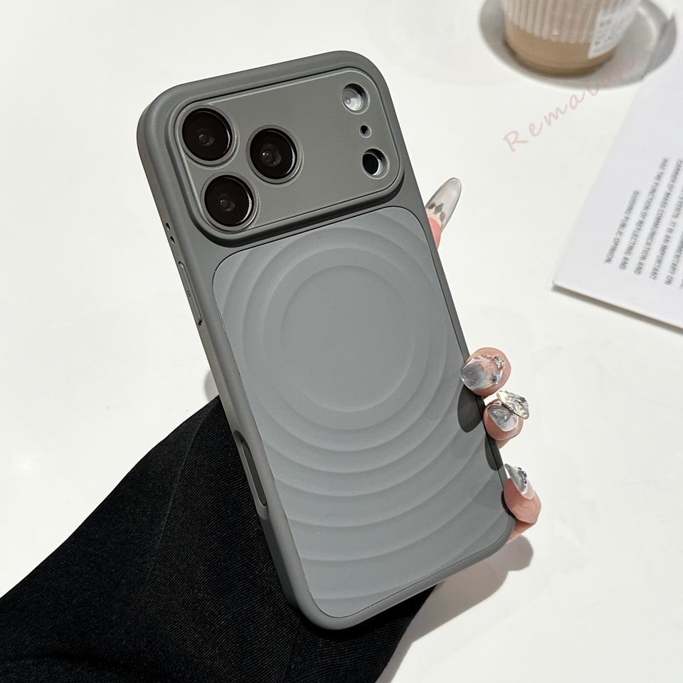 Магнитный чехол-книжка со смотровым окном для iPhone 13 14 1 16 17 Pro Max 17Pro, Официальный ударопрочный жесткий защитный чехол