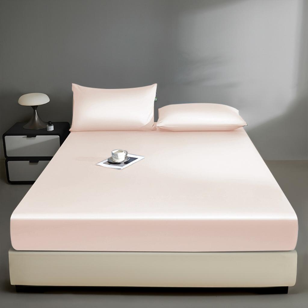 Yongyouwan Simple Solid Color Waterproof and Dirt-Proof Bedsheet
