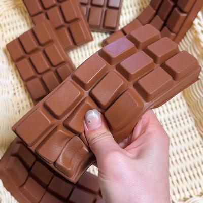 Мягкие шоколадные сквиши-игрушки Медленный отскок Сжимаемые антистрессовые фиджет-игрушки Снятие стресса Подарок для аутистов Декомпрессия