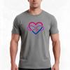 Bisexual Polyamorous Tshirt Summer Casual Cotton Tee Oversized Streetwear Tops Vintage Graphic Print Loose Fit Short Sleeve
