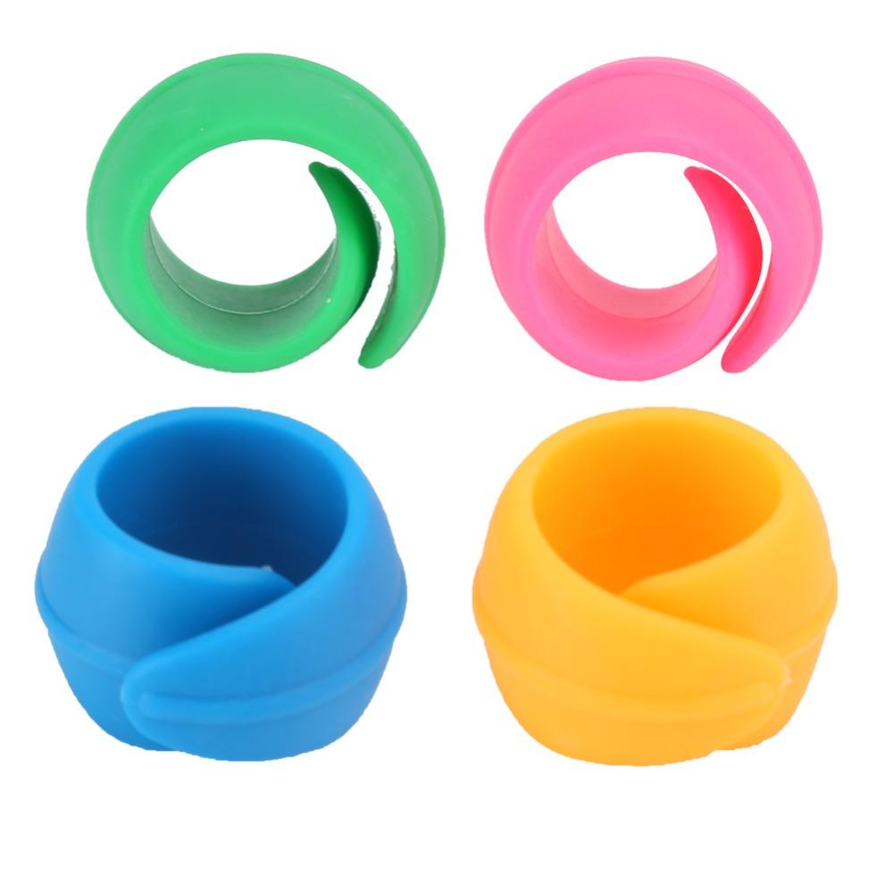 40pcs Silicone Spool Huggers Colorful Bobbins Clips Thread Spool Savers Prevent Unwinding
