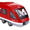 Interactive Tram Train with Motor for Children Opening Doors Red