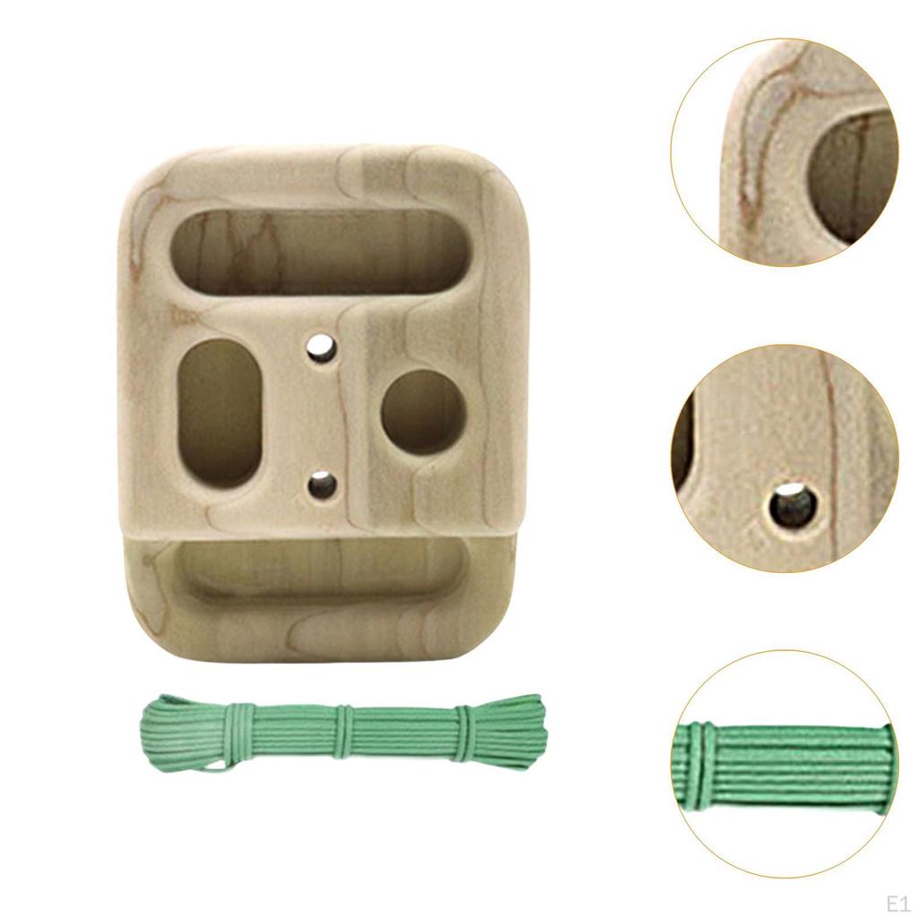 Скалолазание на хангборде с канатом Тренажер для предплечий Силовая тренировка Фингерборд для укрепления