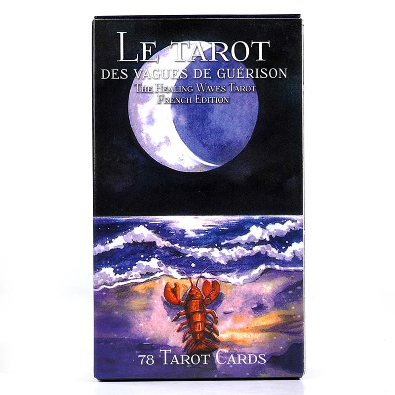 Целебные Морские Карты Таро со Смысловыми Картами, Портативные Карты Гадания для Вечеринок, Настольная Игра Гадания